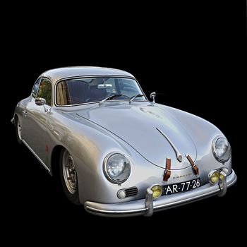 Porsche 356 grise von F. LORIEN