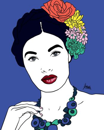 Olga kahlo (tchéquie) par Florina Aledo Perez