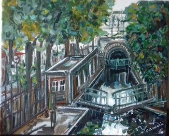 L'écluse de la villette by Dominique de Gaudric