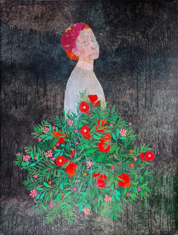 L'infante aux grenades by Cécile Duchêne-Malissin