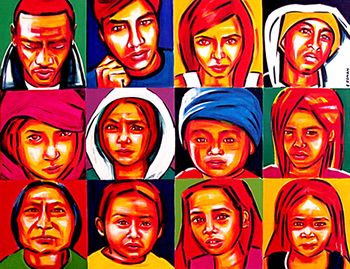 World citizens by Elizabeth Roman