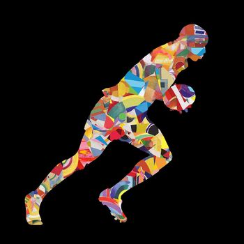 Rugby player par HERVE PERDRIEL