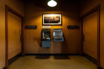 Water bottle refilling station by Pierre Nadler