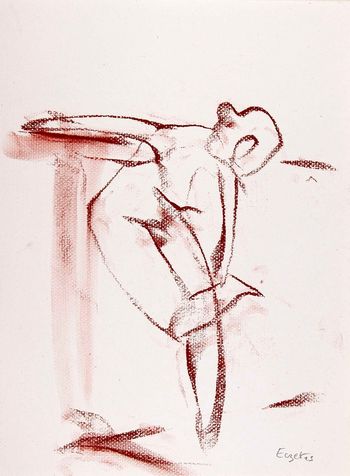 Les chaussons de la danseuse by Etienne Eczet