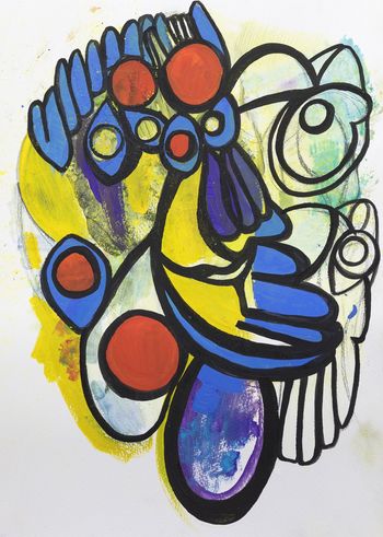 Série entre ciel et terre - pièce n°12 by Flolavie