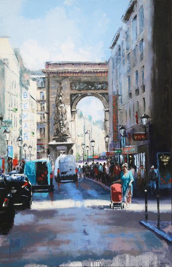 La porte Saint-Denis par Sylvie Julkowski-Egard