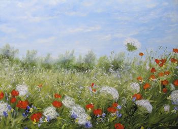 La fleur, une feuille folle d'amour par Brigitte Di Scala