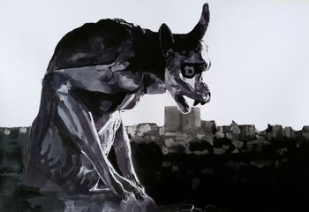 Chimère viollet-le-duc von Franck Le Boulicaut