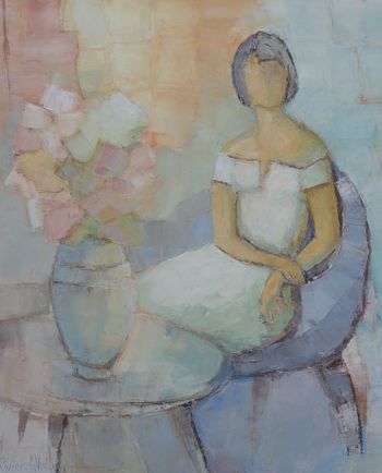 La robe blanche by Régine Pivier-Attolini