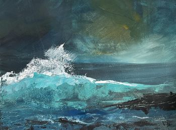 La vague, étude n°4 by Emmanuelle Priss