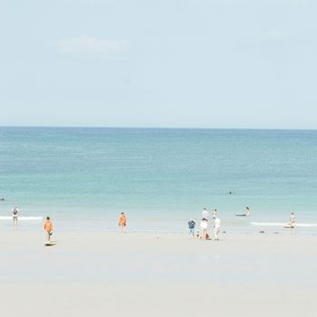 Plage bretagne 1 von Sandrine LEON