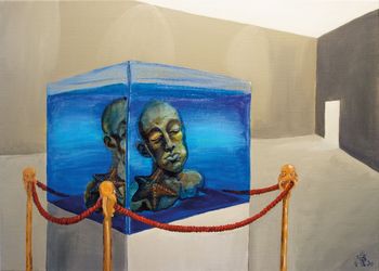 Sculpture sous-marine by Cindy Nikolic