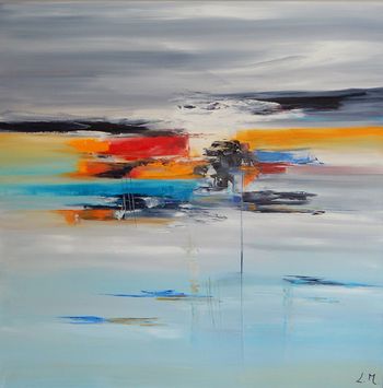 Les couleurs suspendues von Lydie Massou
