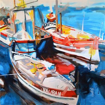 Les barque catalanes by Jean-Marc Bristhuille