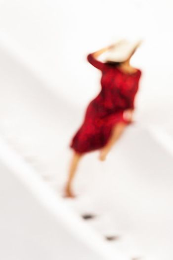 Red souvenir 02- santorini par Bruno Houdayer