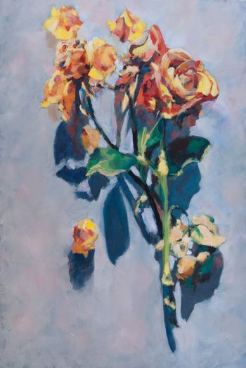 Roses fanées IV by Franck Le Boulicaut