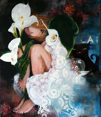 White Lily par Isabelle Joubert