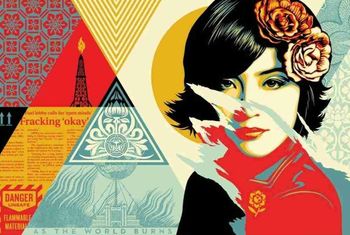 Open Minds by Shepard Fairey