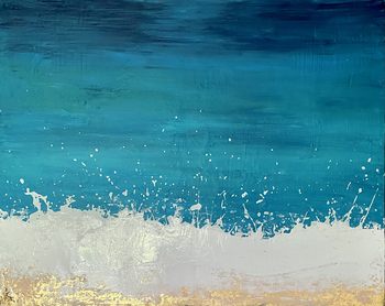 Paloma beach by Brigitte Dravet