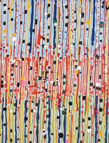 Pluie arc en ciel von Aude Billerot