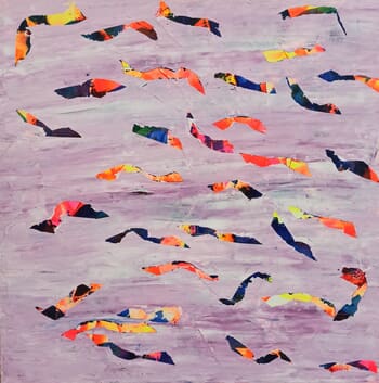 Banc de poissons par Delphine Dessein