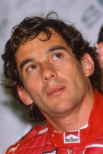 Regard intense d Ayrton Senna. F1 by Leroyphoto