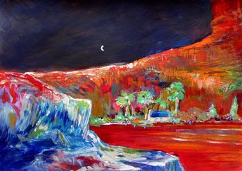 Gel et feu cette nuit par Thibault Lepeudry