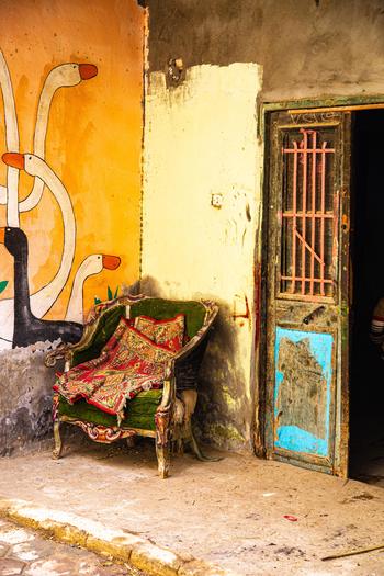 Papa's in the Kitchen, Mama's in the Field - Limited Edition Print of 100 - 61 x 91cm by Fatima Mian