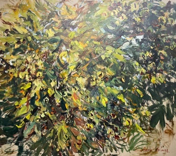 Psithurism. The sound of rustling leaves  by Lilia Orlova-Holmes