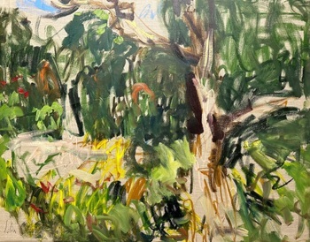 Uncompleted landscape  by Lilia Orlova-Holmes