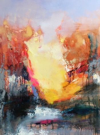 Landscape abstract 489  by Jingshen You