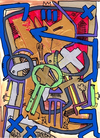 Skull geometric par Tarek