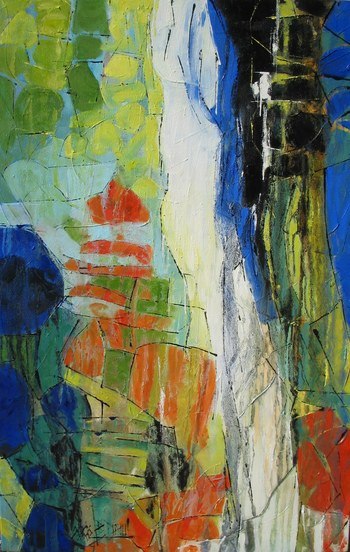 "Medium waterfall" von Barbara Piatti