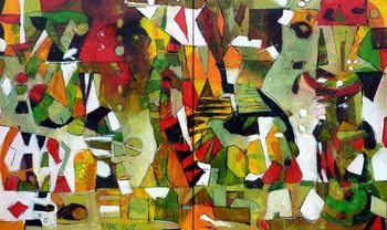 "Mille et deux morceaux" diptyque von Barbara Piatti