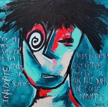 Inadapté 1 par Delphine Dessein
