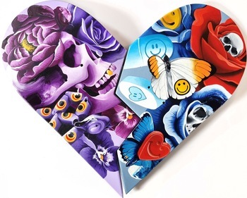 Heartbreak Skate Deck 2023 par Gemma Compton