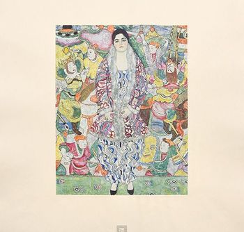Bildnis Friederike Maria Beer by Gustav Klimt