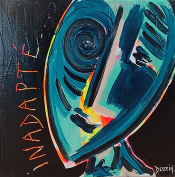 Inadapté 3 by Delphine Dessein