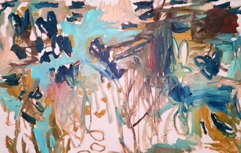 Winter water lilies  by Emily Starck