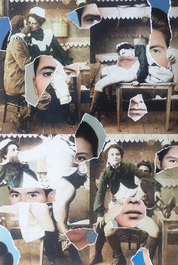 "Putavida" series (Faces 3) by Gonzalo Garcia Callegari