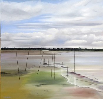 A la pointe de l'Aguillon by CATHERINE GAJAC