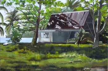 Le faré endormi, 2012 by CATHERINE GAJAC