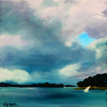 Au près sur le golfe du Morbihan 2015 by CATHERINE GAJAC