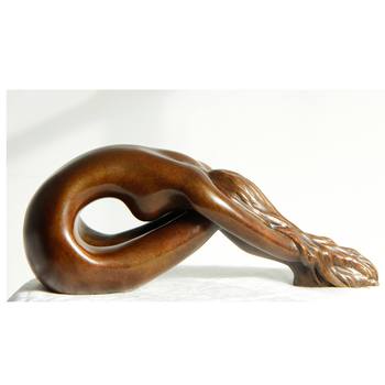 Priscilla bronze PATINE BRUN par Christian Candelier