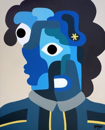 Blue Queen by Antony Squizzato