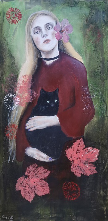 Chat noir von Flore Betty