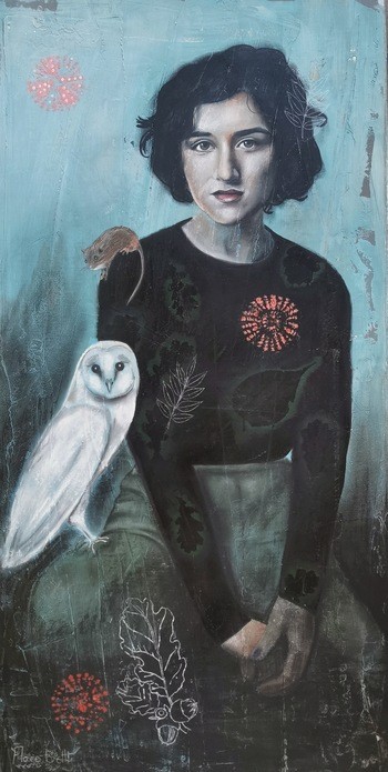 A l'aube sous le chêne  von Flore Betty