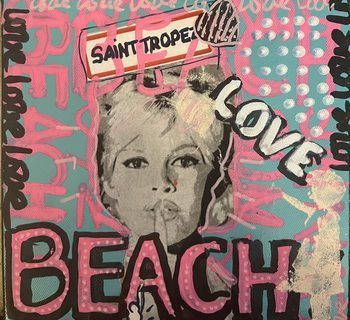 Saint Tropez beach par ART'MONY