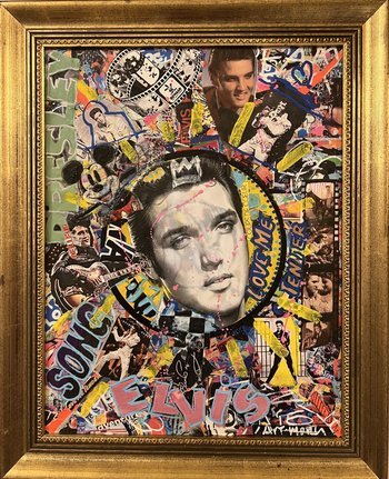 Elvis and his rock'n'roll attitude ! par ART'MONY