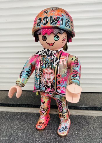 Playmobil XXL David Bowie pop  par ART'MONY